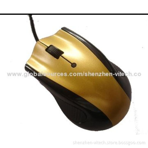 3D Optical Mice with 1,000dpi Optical Sensor, Suitable for Left and Right Hands, Easy to Use